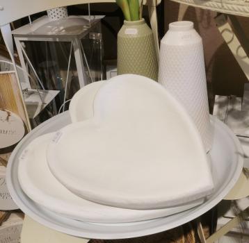 Preview: Holzherz Schale groß